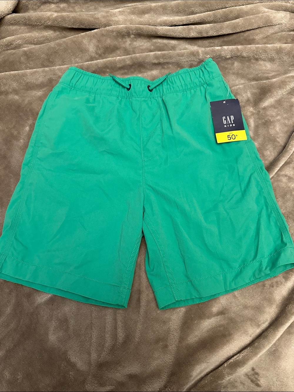 GAP Kids Teal Green Swim Trunks